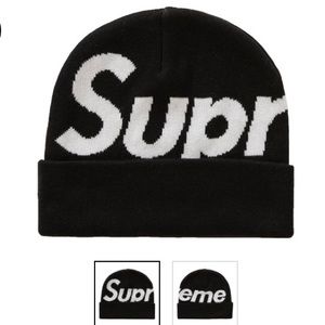 Supreme BIG LOGO BEANIE
